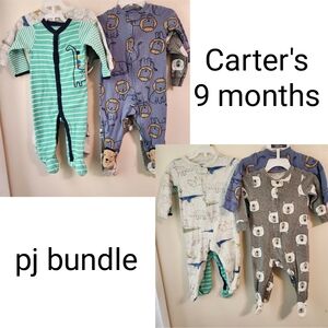 Carter's pj's bundle 9 months